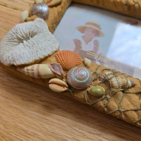 Fancy Frames 1995 Under Water Beach Themed Photo Frames Fish Shells Sand Coastal - Picture 2 of 12